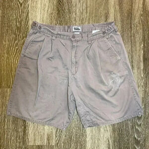 Mens Tan Khaki Shorts - 36